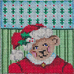 click here to view larger image of Santa (hand painted canvases)