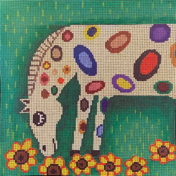 click here to view larger image of Daisy Horse (hand painted canvases)