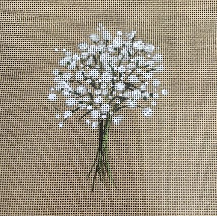 click here to view larger image of Babys Breath (hand painted canvases)