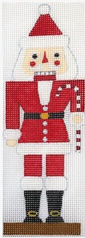 click here to view larger image of Santa Nutcracker (hand painted canvases)