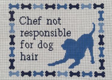 click here to view larger image of Dog Hair (hand painted canvases)