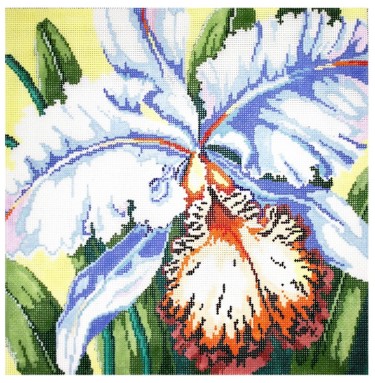 click here to view larger image of Orchid (hand painted canvases)