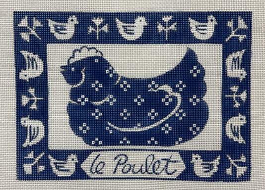 click here to view larger image of Le Poulet - Chicken (hand painted canvases)