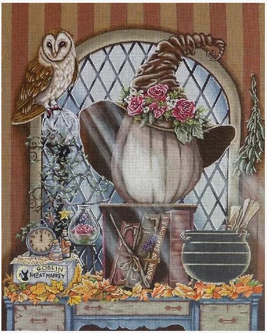 click here to view larger image of Witching Hour (hand painted canvases)