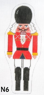 click here to view larger image of Nutcracker - Danish Lieutenant (hand painted canvases)