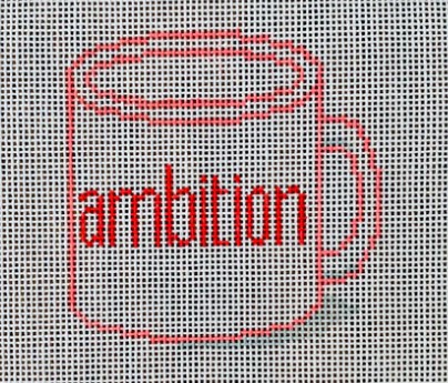 click here to view larger image of 9 to 5 Cup of Ambition (hand painted canvases)