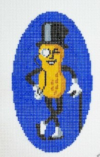 click here to view larger image of Mr Peanut (hand painted canvases)
