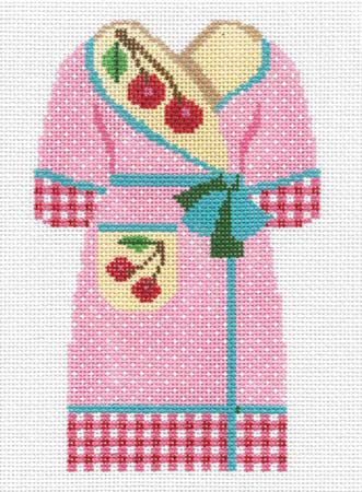 click here to view larger image of Shellys Closet - Cherry Bathrobe Stitch Guide (books)