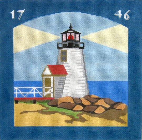 click here to view larger image of Brant Point Lighthouse  (hand painted canvases)
