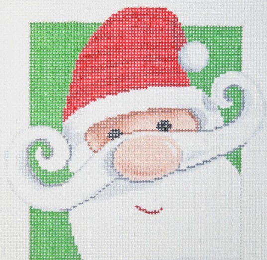 click here to view larger image of Santa #2 (hand painted canvases)