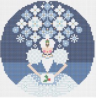 click here to view larger image of Nutcracker - Snow Queen  (hand painted canvases)