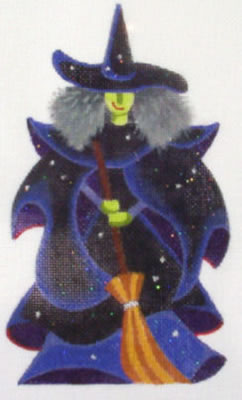 click here to view larger image of Wicked Witch (hand painted canvases)