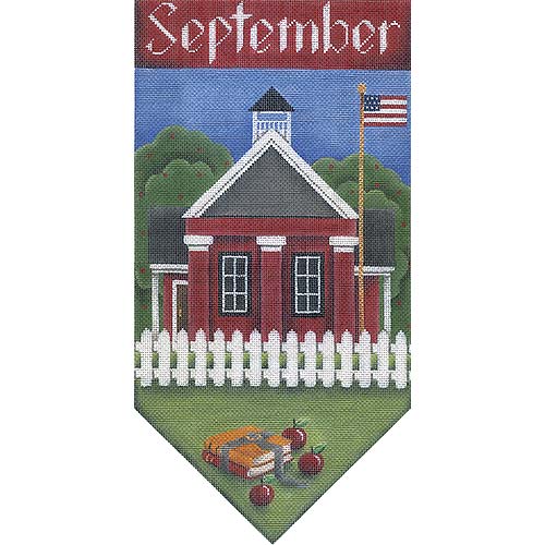 click here to view larger image of September Banner (hand painted canvases)