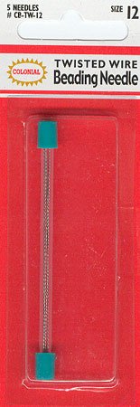 click here to view larger image of Beading Needle Twisted Wire Size 12 (accessories)