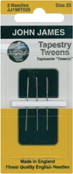 click here to view larger image of John James Tapestry Tween Hand Needles (accessories)