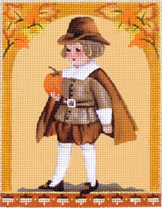click here to view larger image of Pilgrim - Boy with Cape (hand painted canvases)