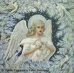 click here to view larger image of Enchanted Angel (hand painted canvases)