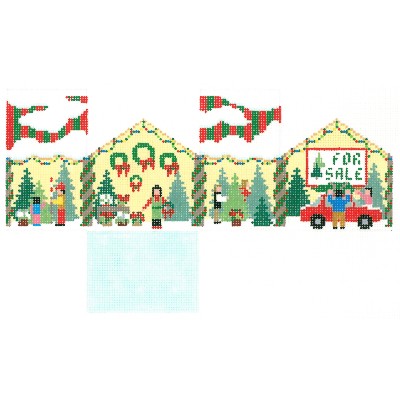 click here to view larger image of Christmas Tree Lot (hand painted canvases)