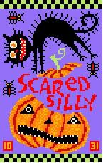 click here to view larger image of Scared Silly (hand painted canvases)