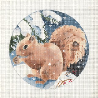 click here to view larger image of Brown Squirrel (hand painted canvases)