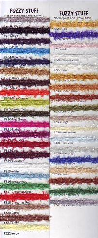 click here to view larger image of Rainbow Gallery - Fuzzy Stuff (fibers)
