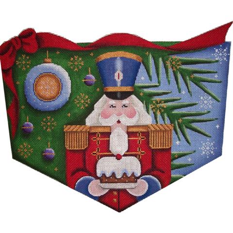 click here to view larger image of Nutcracker Cuff  (13 mesh) (hand painted canvases)