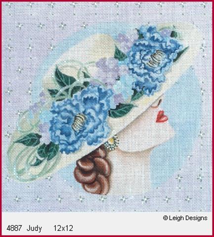 click here to view larger image of Judy (hand painted canvases)