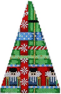 click here to view larger image of Nutcracker Woven Mini Tree (hand painted canvases)
