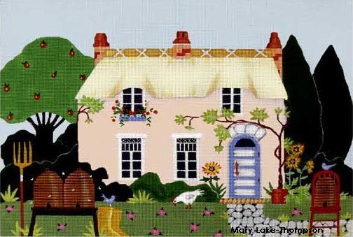click here to view larger image of House (hand painted canvases)