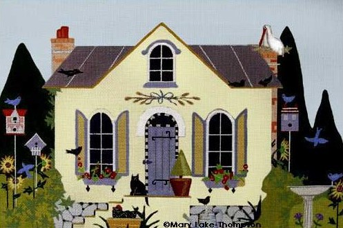 click here to view larger image of House (hand painted canvases)