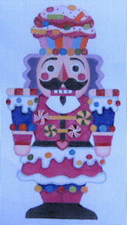 click here to view larger image of Giant Candy Nutcracker (hand painted canvases)