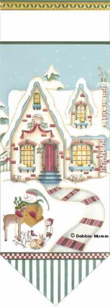 click here to view larger image of Cozy Cottage Banner (hand painted canvases)