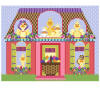 click here to view larger image of Easter Egg House (hand painted canvases)