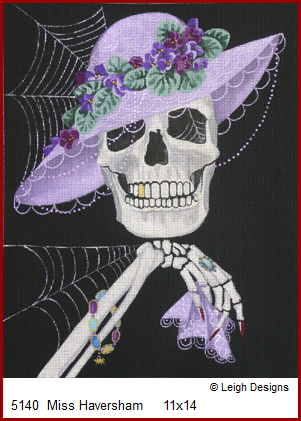 click here to view larger image of Miss Haversham (hand painted canvases)