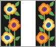 click here to view larger image of Contemporary Floral Reader EGC (hand painted canvases)