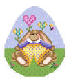 click here to view larger image of Essie Bunny (hand painted canvases)