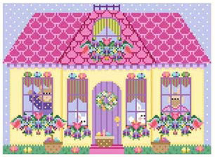 click here to view larger image of E Rabbit's Residence (hand painted canvases)