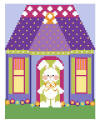click here to view larger image of Benjamin Bunny's House (hand painted canvases)
