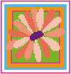 click here to view larger image of Mini Tropical Daisy (hand painted canvases)