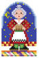 click here to view larger image of Mrs. Claus (hand painted canvases)