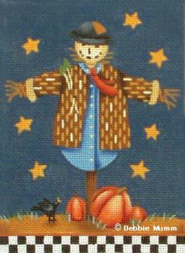 click here to view larger image of Patches the Scarecrow (hand painted canvases)