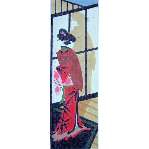 click here to view larger image of Geisha I (hand painted canvases)