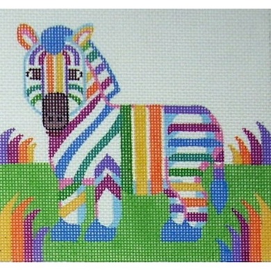 click here to view larger image of Zebra (hand painted canvases)