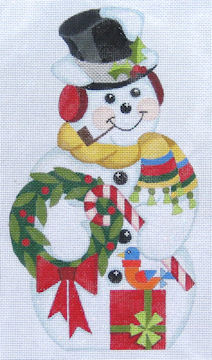 click here to view larger image of Snowman (hand painted canvases)