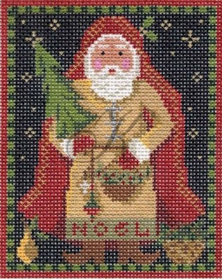 click here to view larger image of Nordic Noel Santa - 13M (hand painted canvases)