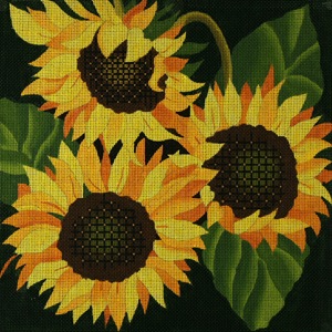 click here to view larger image of Giant Sunflowers (hand painted canvases)