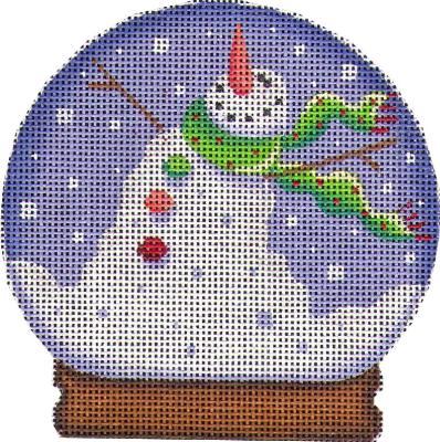 click here to view larger image of Snowman Globe (hand painted canvases)