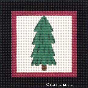 click here to view larger image of Tree Ornament (hand painted canvases)