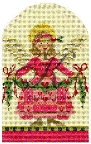 click here to view larger image of February Angel of Valentines (hand painted canvases)