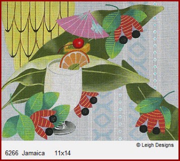 click here to view larger image of Jamaica (hand painted canvases)